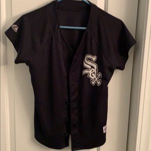 Black white socks jersey